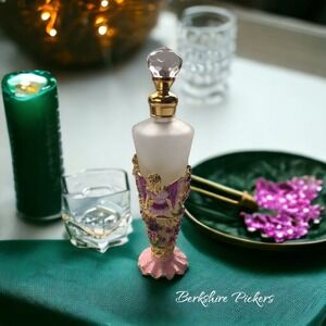 Glass‎ bottle Decor Style Handmade for Lotion Toner Cologne Ornament